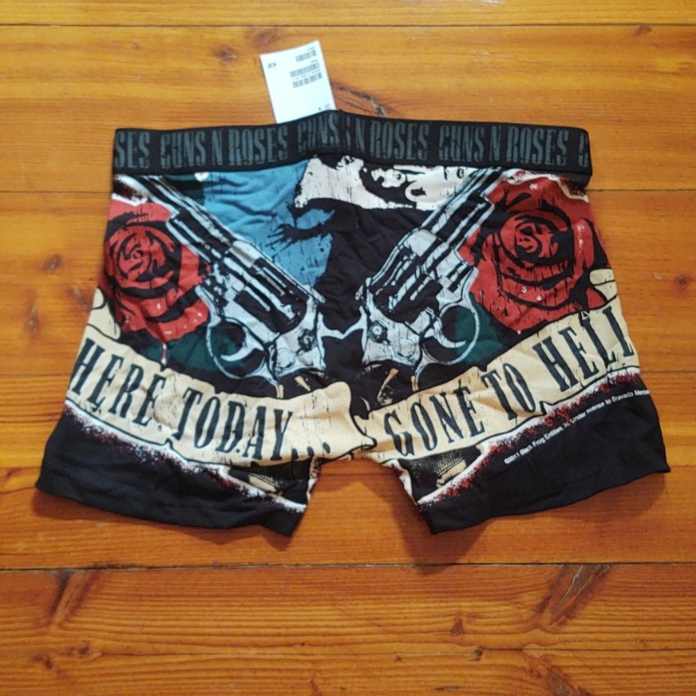 Guns n roses cotton boxer briefs s,m,l